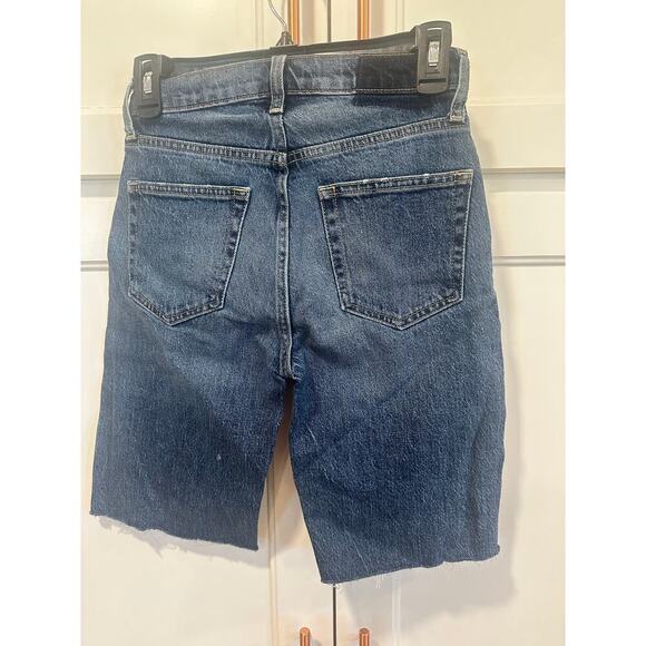 Etica size 24 women’s shorts raw hem casual 9” inseam Jean - Picture 4 of 4